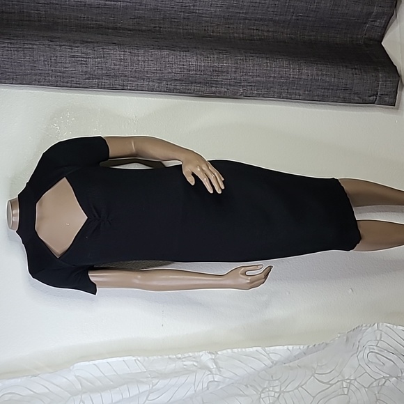No Boundaries Dresses & Skirts - Dress Size XXL Black Ribbed Stretch Bodycon Cut Out Short Sleeve Sexy Fall Style